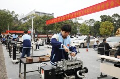永州工贸学校（道州技工学校）举行学生技能竞赛