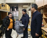 湖南交通职院建筑工程学院组织开展“冬日送温暖”活动