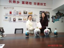 200余件藏品“走出深闺”  易图境艺术珍品馆签约怀化