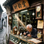 老街的钟表店|湘江副刊·湘韵
