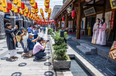 “潮涌湘江——新区建设进行时”影像采风作品 | 双重美学洋湖水街 