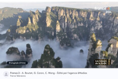 张家界再次登上法国电视台