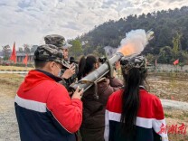 张家界永定小学开展国防研学实践活动