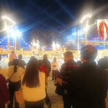 冬日夜晚好去处 怀化榆树湾青春广场多彩活动引客来