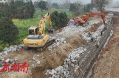 蓝山县冬修水利正当时 筑牢防洪安全线