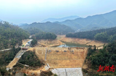 韶山冬修水利攻坚三座病险水库，筑牢防洪灌溉“生命线”