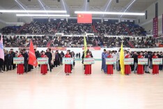 政企同心“篮”聚活力 以赛兴业“球”促发展 华容县首届“纺BA”政企篮球联谊赛激情开赛