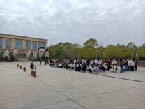 筑牢校园安全“防火墙”——长沙民政职院成功开展灭火器实操培训 