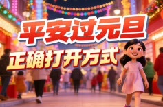 长图｜平安过元旦的正确打开方式
