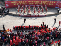 文艺宣讲润民心 村晚欢歌迎新春——临湘市羊楼司镇“村晚”热闹开演