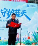 东方红街道：开展蓝天保卫战集中宣传活动