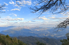 山顶望夕，赴一场家乡的暮色之约