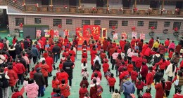 石门楚江二幼：亲子游园迎元旦 民俗年味润童心