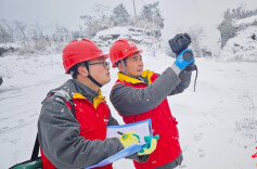 我为“三先”文化代言｜踏雪巡线保供电 心系万家送光明——记国网张家界供电公司刘家坪供电所所长熊武的元旦坚守