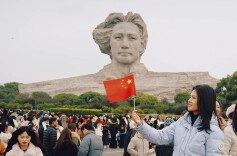 长沙橘子洲景区人气旺