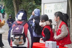 麓山景区升级服务硬核保障 冷冬暖护游客出行