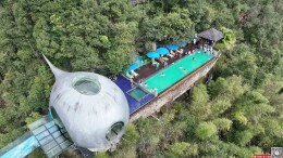 雾凇奇观引客来 莽山温泉暖意浓