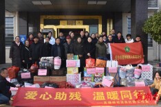 长沙高塘岭社区：助残捐赠添暖意 融融冬日启新程