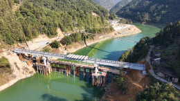 汝城：一桥飞架促振兴 暖水镇杨家洞大桥预计春节前通车