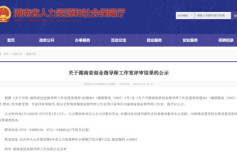 15家入选！湖南创业指导师工作室名单公示