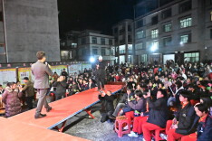 隆回金石桥镇：家门口的“村晚”唱响乡村振兴幸福歌