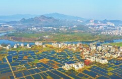 湖南日报·视觉｜嘉禾：秀美渔村 养殖增收