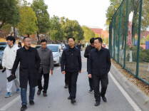 王玉林带队开展期末校园安全大检查