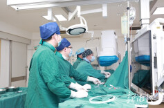 患者腹部暗藏“沉默杀手” 湘潭市中心医院微创介入精准“拆除”