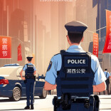 H5丨致敬人民警察！快来看看湘西公安2025年月历故事