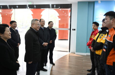 沈晓明毛伟明调研新就业群体“爱心驿站”建设工作