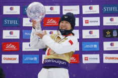 自由式滑雪空中技巧世界杯收官：李心鹏摘金，徐梦桃、孙佳旭获赛季总冠军