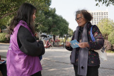 青春防非在行动！长沙理工大学设计艺术学院研究生助力守好居民“钱袋子”