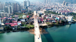 双牌：潇水二桥顺利贯通 跨河闭环成型