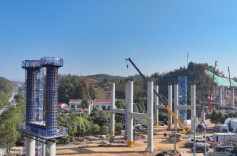 浏阳日报丨第四标最长大桥进度超60%，浏江高速建设全速推进