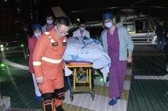 夜间航空救援，为88岁急危病症患者开辟生命通道