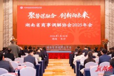 湖南省商事调解协会2025年会在长沙召开  