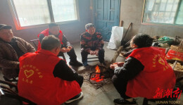 永顺县四联村开展春节慰问走访活动