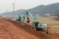 冬修水利忙 靳江河防洪治理工程全面开工