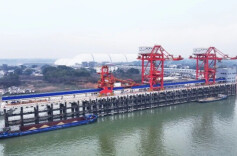 虞公港二期工程开工 设计年吞吐量800万吨