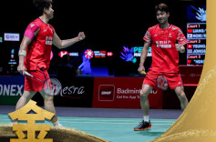 恭喜！梁伟铿/王昶夺得印度羽毛球公开赛男双冠军