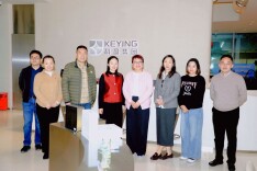 长沙民政职院副校长苏婵带队调研校友企业