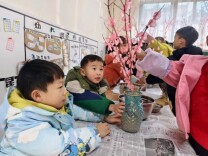 怀化市鹤城区第二幼儿园：大寒添暖韵，指尖绽梅香