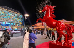 北京：商圈年味扑面来