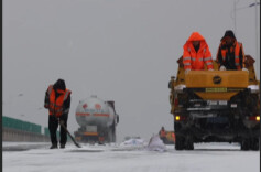 临澧：战冰雪 护平安