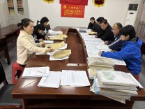 道县潇水学校举行教学常规评比活动