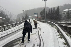 23个县市区出现积雪
