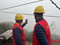 国网株洲渌口区供电公司：冰凌中，“党员红”呵护全域之光