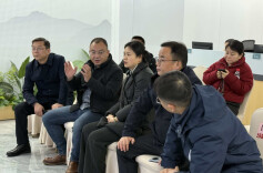 天元区主要领导带队督导低温雨雪冰冻天气应对工作