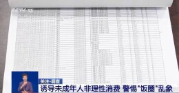 “饭圈”诱导未成年人非理性消费 如何治理“隐秘的角落”