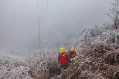 擎旗战寒潮 融冰筑光明——国网永州供电公司以“两度”党建引领防冻融冰攻坚战